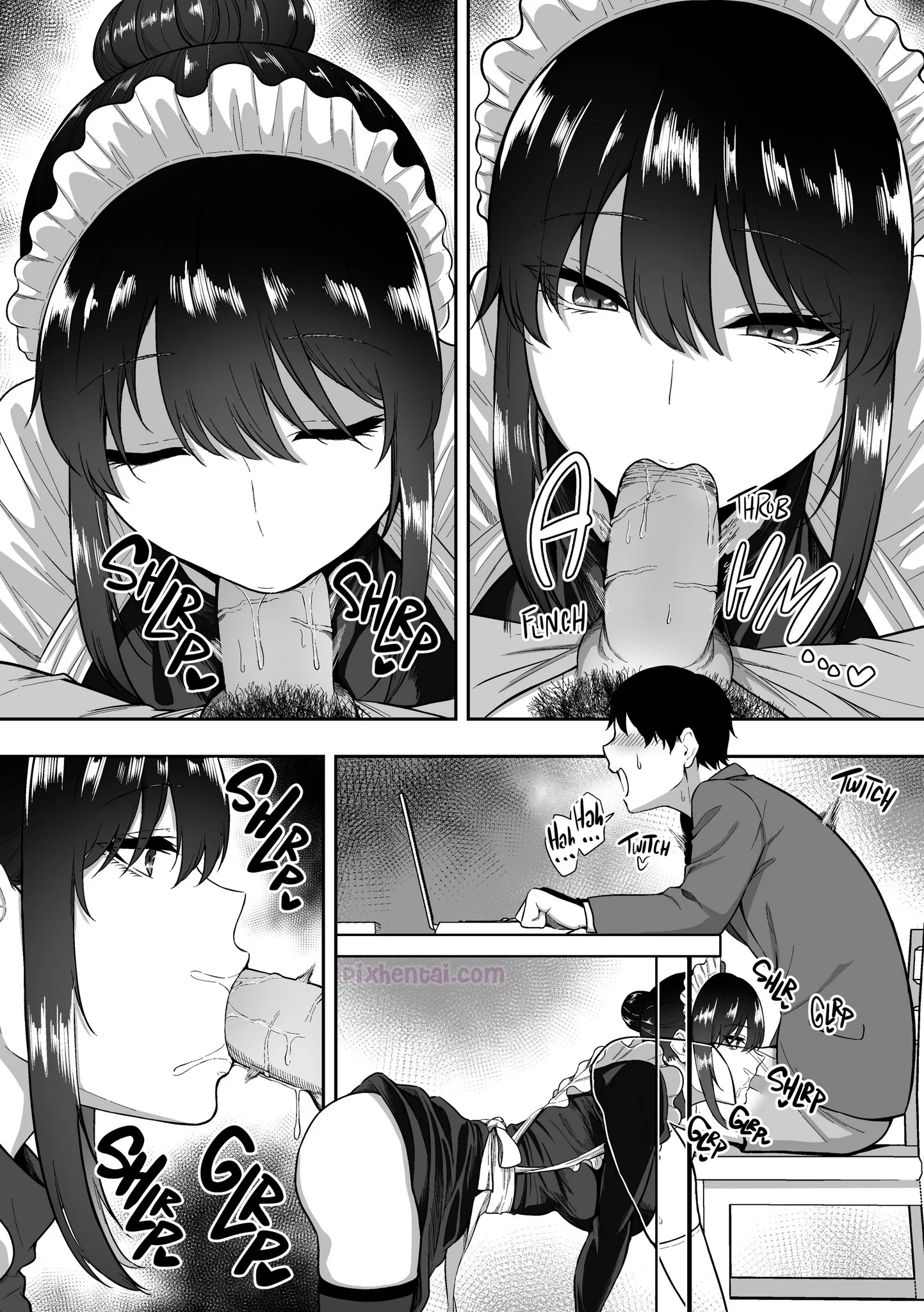 Komik hentai xxx manga sex bokep Maid no Shirasaki-san ni Gohoushi Shite Morau Hanashi part 2 page 27